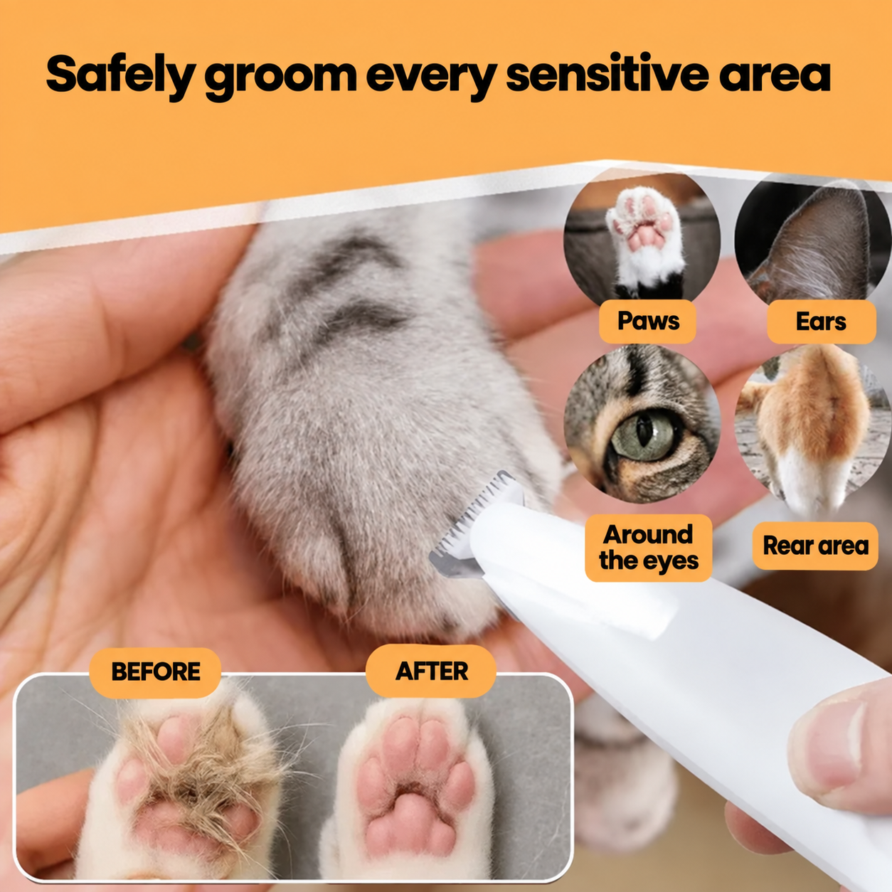 QuietMat™ Gentle Mat Removal Trimmer